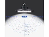 Highbay ufo 100w - pro design smd - dimbaar - koud wit 6500k x (40) - afbeelding 9 van  9