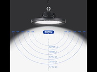 Highbay ufo 100w - pro design smd - dimbaar - koud wit 6500k x (8)