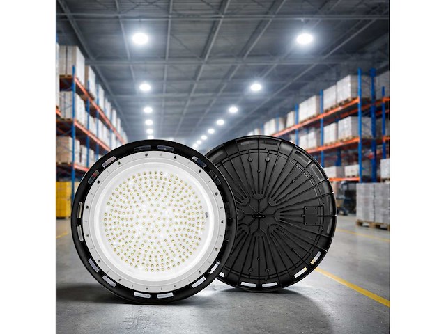Highbay ufo 135w - slim design smd - koud wit 6500k x (10) - afbeelding 1 van  4