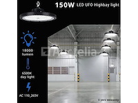 Highbay ufo 150w - pro design smd - dimbaar - koud wit 6500k x (20) - afbeelding 8 van  9