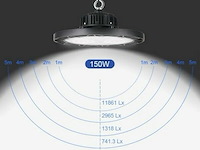 Highbay ufo 150w - pro design smd - dimbaar - koud wit 6500k x (40) - afbeelding 5 van  10