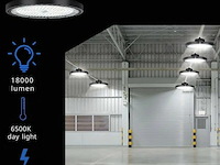 Highbay ufo 150w - pro design smd - dimbaar - koud wit 6500k x (4) - afbeelding 1 van  10