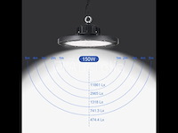 Highbay ufo 150w - pro design smd - dimbaar - koud wit 6500k x (8) - afbeelding 8 van  9