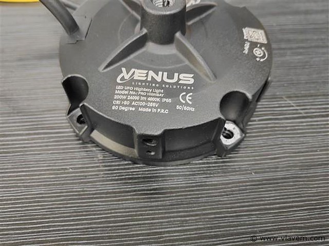 Highbay ufo 150w - pro design smd - dimbaar - koud wit 6500k x (8) - afbeelding 6 van  9