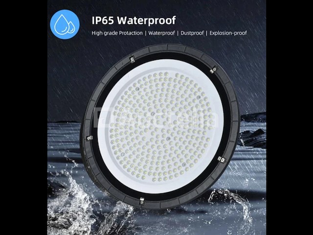 Highbay ufo 180w - slim design smd - koud wit 6500k x (10) - afbeelding 3 van  5