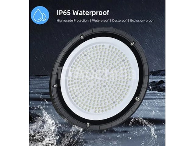 Highbay ufo 180w - slim design smd - koud wit 6500k x (10) - afbeelding 5 van  5