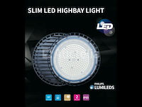 Highbay ufo 180w - slim design smd - koud wit 6500k x (20) - afbeelding 4 van  5