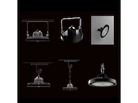 Highbay ufo 200w - dimbaar - neutraal wit 4000k x (10) - afbeelding 5 van  7