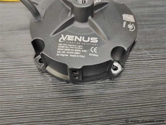 Highbay ufo 200w - pro design smd - dimbaar - koud wit 6500k x (20) - afbeelding 6 van  9