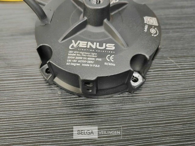 Highbay ufo 200w - pro design smd - dimbaar - neutraal wit 4000k x (40) - afbeelding 6 van  10