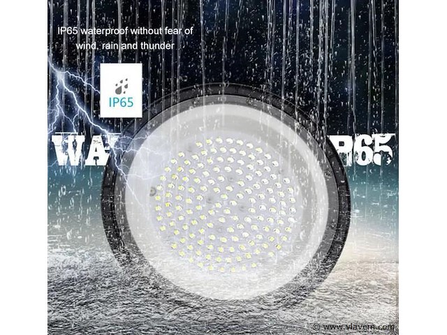Highbay ufo 250w - slim design smd - koud wit 6500k x (10) - afbeelding 1 van  5