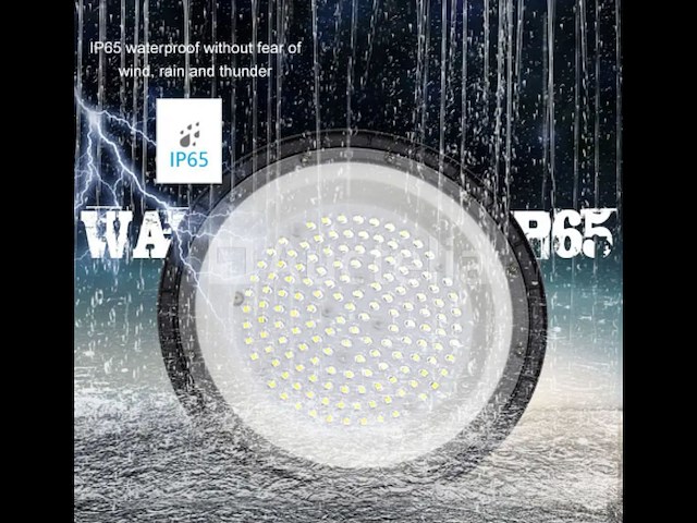 Highbay ufo 250w - slim design smd - koud wit 6500k x (5) - afbeelding 2 van  5