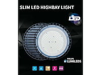 Highbay ufo 250w - slim design smd - neutraal wit 4000k x (20) - afbeelding 3 van  5
