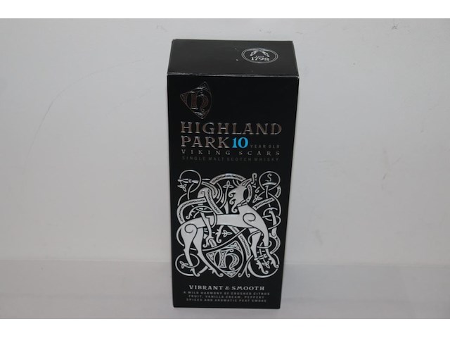 Highland park 10 years viking scars 70cl - afbeelding 4 van  5