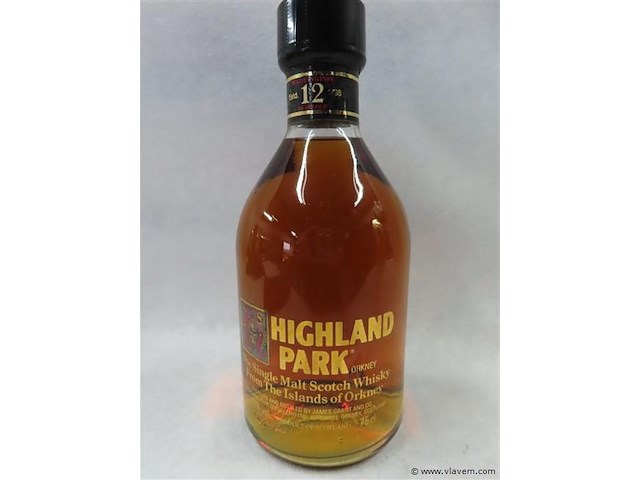 Highland park 12 years old single malt - afbeelding 3 van  7