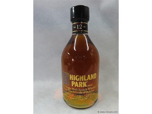 Highland park 12 years old single malt - afbeelding 3 van  8