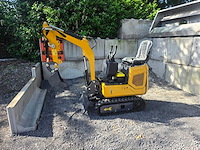 Hightop hh08 met boom offset mini graafmachine - afbeelding 1 van  23