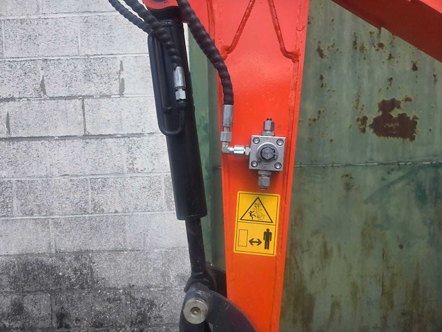 Hightop hh16 kap met offset booms minigraafmachine - afbeelding 5 van  16