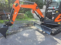 Hightop hh25 cabine met boom offset mini graafmachine - afbeelding 5 van  33