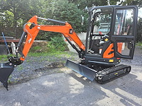 Hightop hh25 cabine met boom offset mini graafmachine - afbeelding 1 van  34