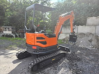 Hightop hh25 cockpitkap met offset boom mini graafmachine - afbeelding 21 van  38