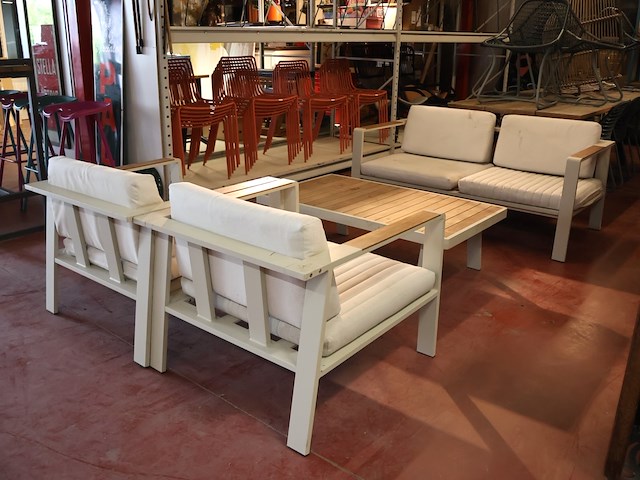 Higold lounge set outdoor aluminium - afbeelding 1 van  10