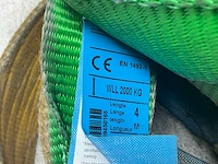 Hijsband 4 meter (2x)