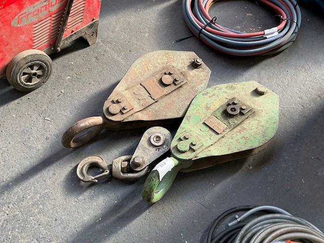 Hijsblokken (2x) - afbeelding 2 van  8