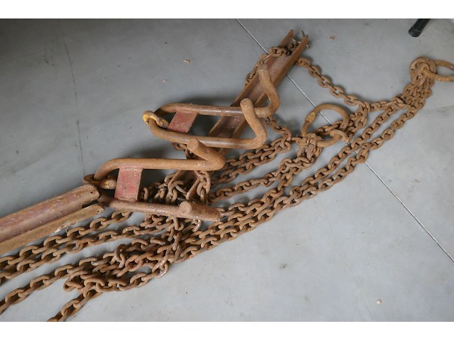Hijskettingen met haken - afbeelding 3 van  4