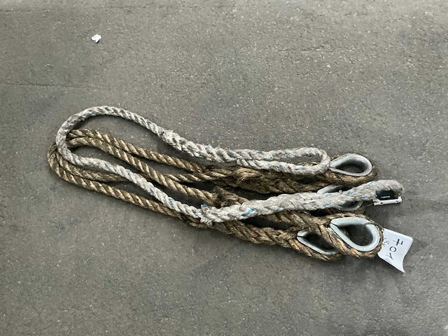 Hijskoort met metalen kousen (2x) - afbeelding 3 van  3