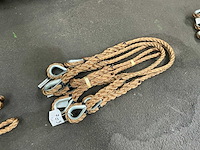 Hijskoort met metalen kousen (4x) - afbeelding 1 van  3