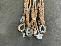 Hijskoort met metalen kousen (4x) - afbeelding 2 van  3