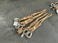 Hijskoort met metalen kousen (4x) - afbeelding 1 van  3