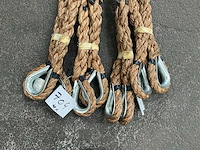 Hijskoort met metalen kousen (4x) - afbeelding 2 van  3