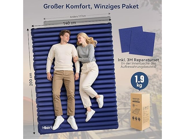 Hikenture isomat voor 2 personen - afbeelding 3 van  5