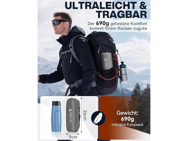 Hikenture opblaasbare slaapmat - afbeelding 2 van  4