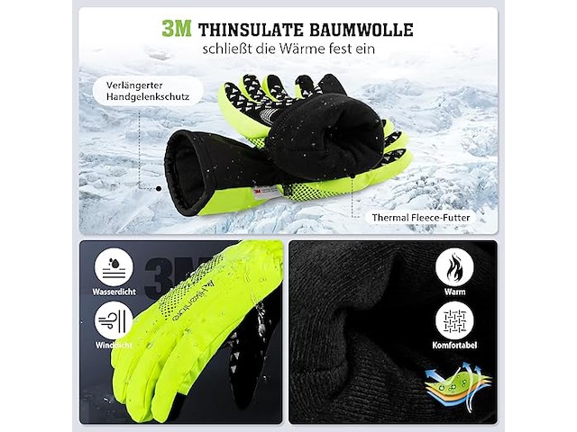 Hikenture winterhandschoenen (xl) - afbeelding 3 van  5