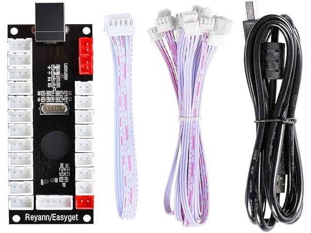 Hikig arcade classic kit diy usb led encoder voor pc console - afbeelding 4 van  7