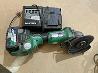 Hikoki 18dbbvl haakse slijpmachine - afbeelding 3 van  3