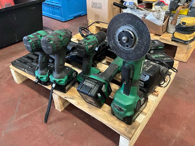 Hikoki accu-gereedschap (5x) - afbeelding 1 van  7