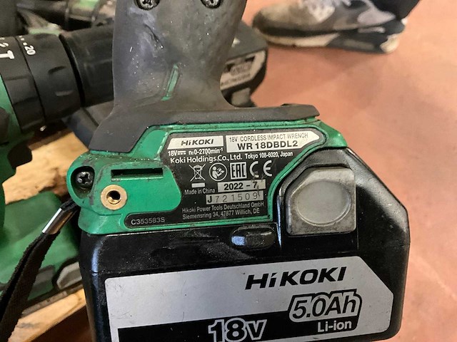 Hikoki accu-gereedschap (5x) - afbeelding 6 van  7