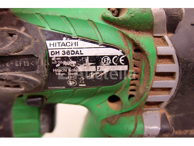 Hikoki batterij-aangedreven draaihamer dh36dal - afbeelding 2 van  7