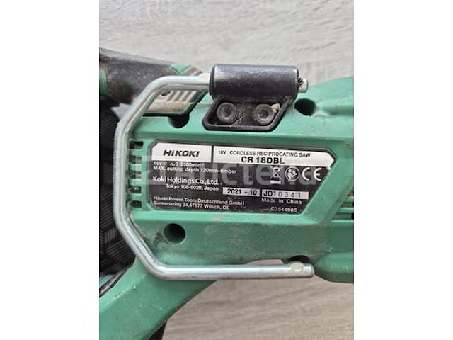 Hikoki batterij-aangedreven handgereedschap - afbeelding 10 van  11