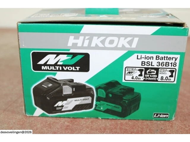 Hikoki batterij - afbeelding 2 van  3