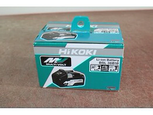 Hikoki bsl36b18 batterij - afbeelding 1 van  3
