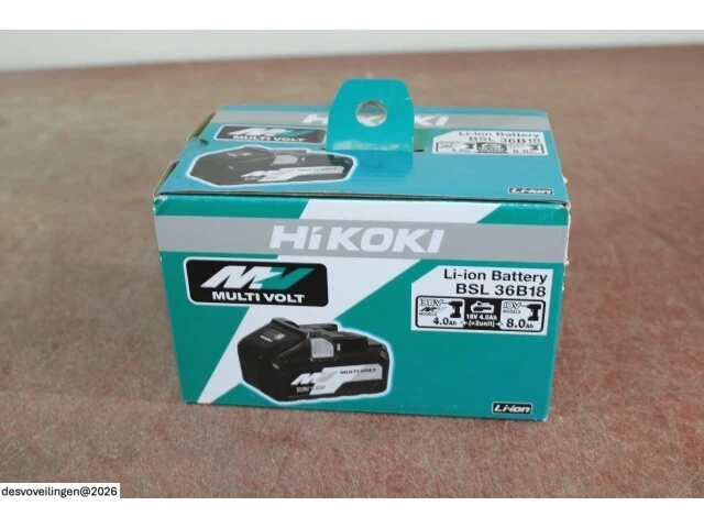 Hikoki bsl36b18 batterij - afbeelding 2 van  3