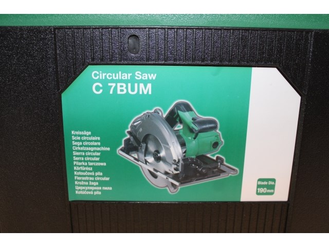 Hikoki c7bump1z/ cirkelzaagmachine - afbeelding 2 van  5