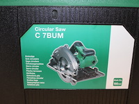 Hikoki c7bump1z/ cirkelzaagmachine - afbeelding 2 van  5