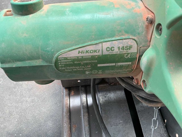 Hikoki cc-14sf cirkelzaagmachine - afbeelding 3 van  3