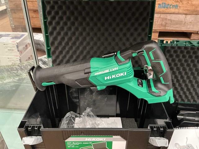 Hikoki cr 18dbl accu reciprozaagmachine - afbeelding 1 van  1